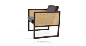 Cube Wood Wicker Lounge - | Image 6 | InSTYLE Home & Rugs