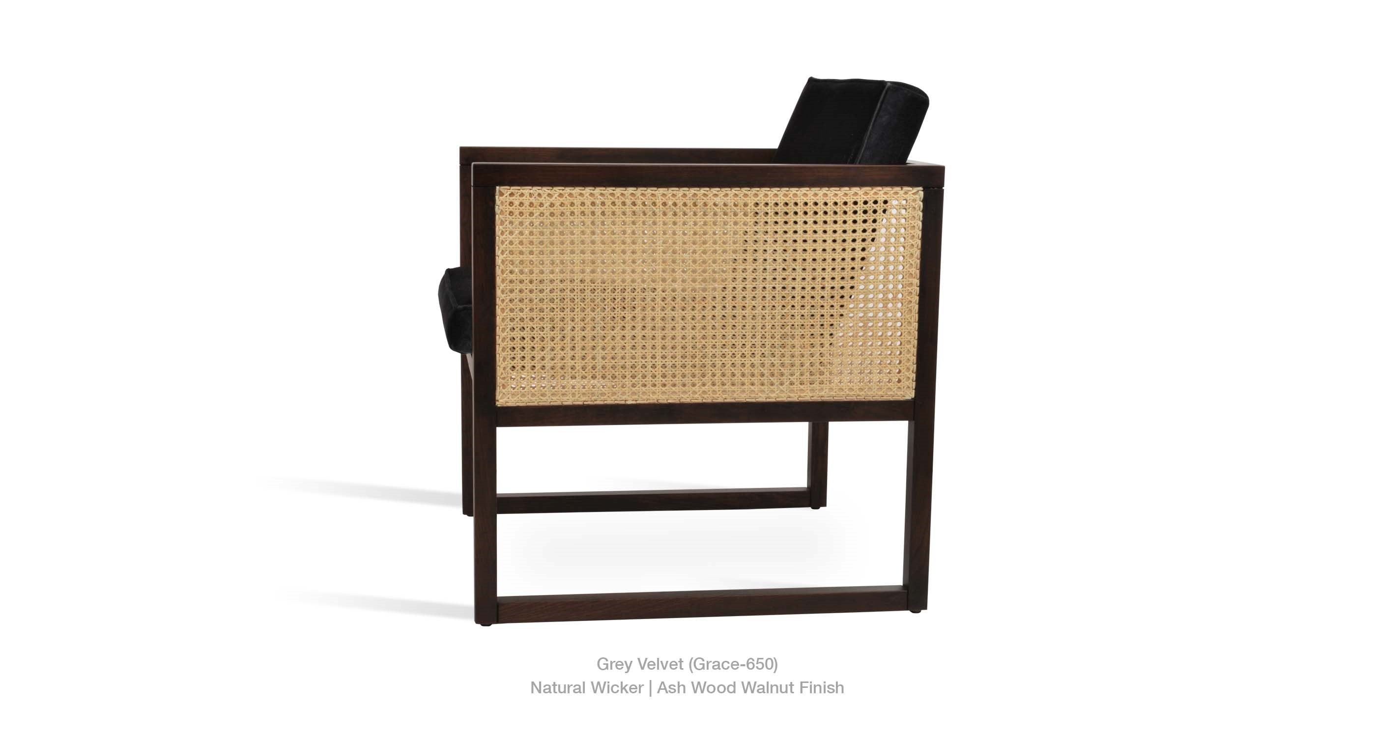 Cube Wood Wicker Lounge - | Image 7 | InSTYLE Home & Rugs