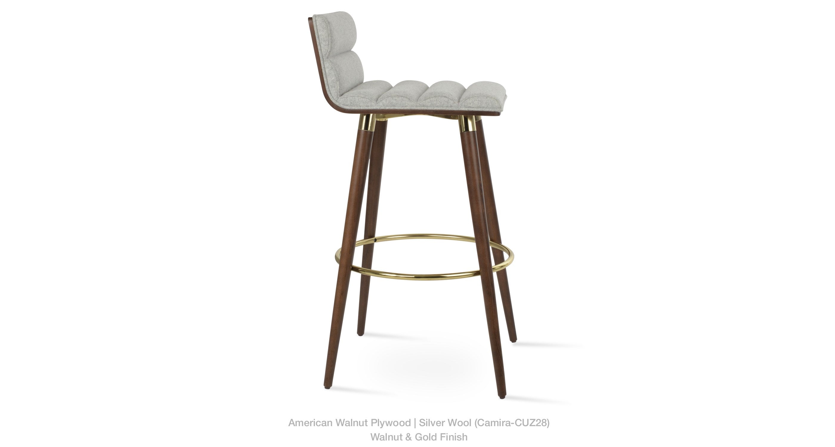 Corona DR Wood Comfort Stools - available in various heights | Image 4 | InSTYLE Home & Rugs
