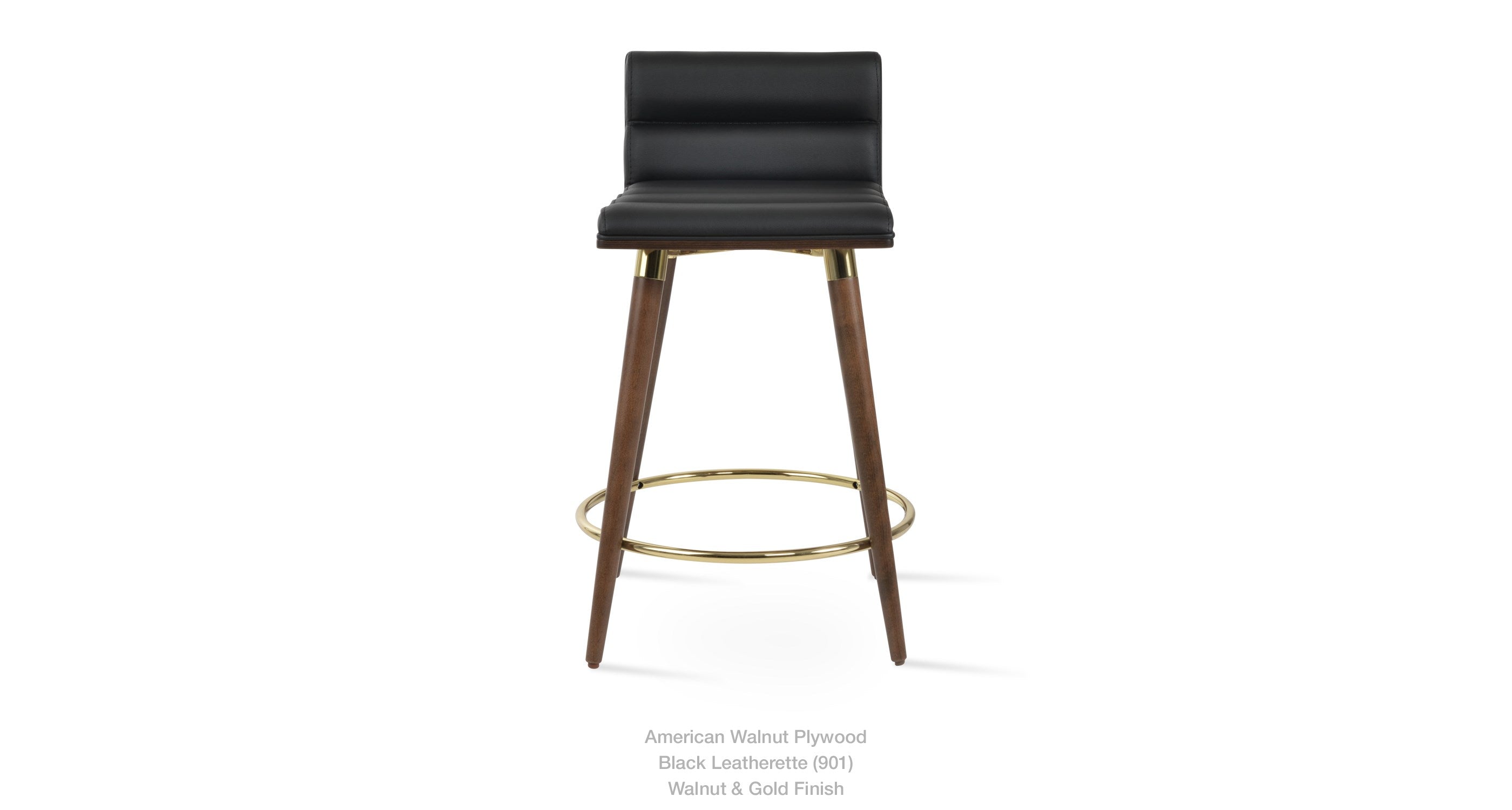 Corona DR Wood Comfort Stools - available in various heights | Image 7 | InSTYLE Home & Rugs