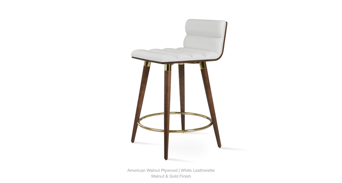 Corona DR Wood Comfort Stools - available in various heights | Image 10 | InSTYLE Home & Rugs