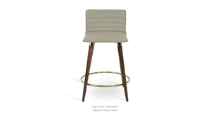 Corona DR Wood Full UPH Stools - compact and stylish design | Image 5 | InSTYLE Home & Rugs