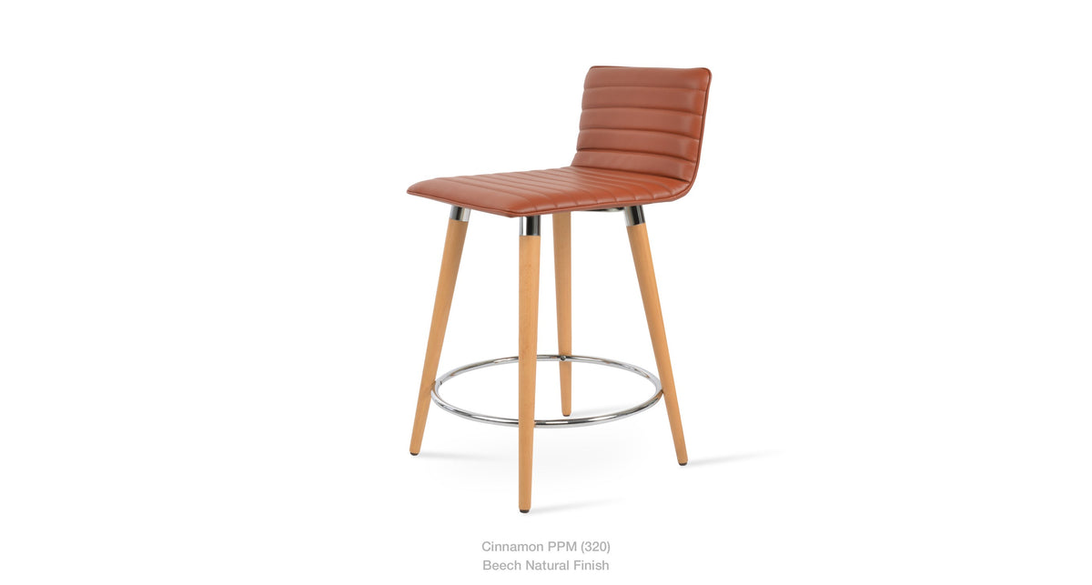 Corona DR Wood Full UPH Stools - compact and stylish design | Image 11 | InSTYLE Home & Rugs