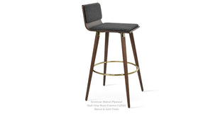 Corona DR Wood Stools - available in various heights | Image 2 | InSTYLE Home & Rugs