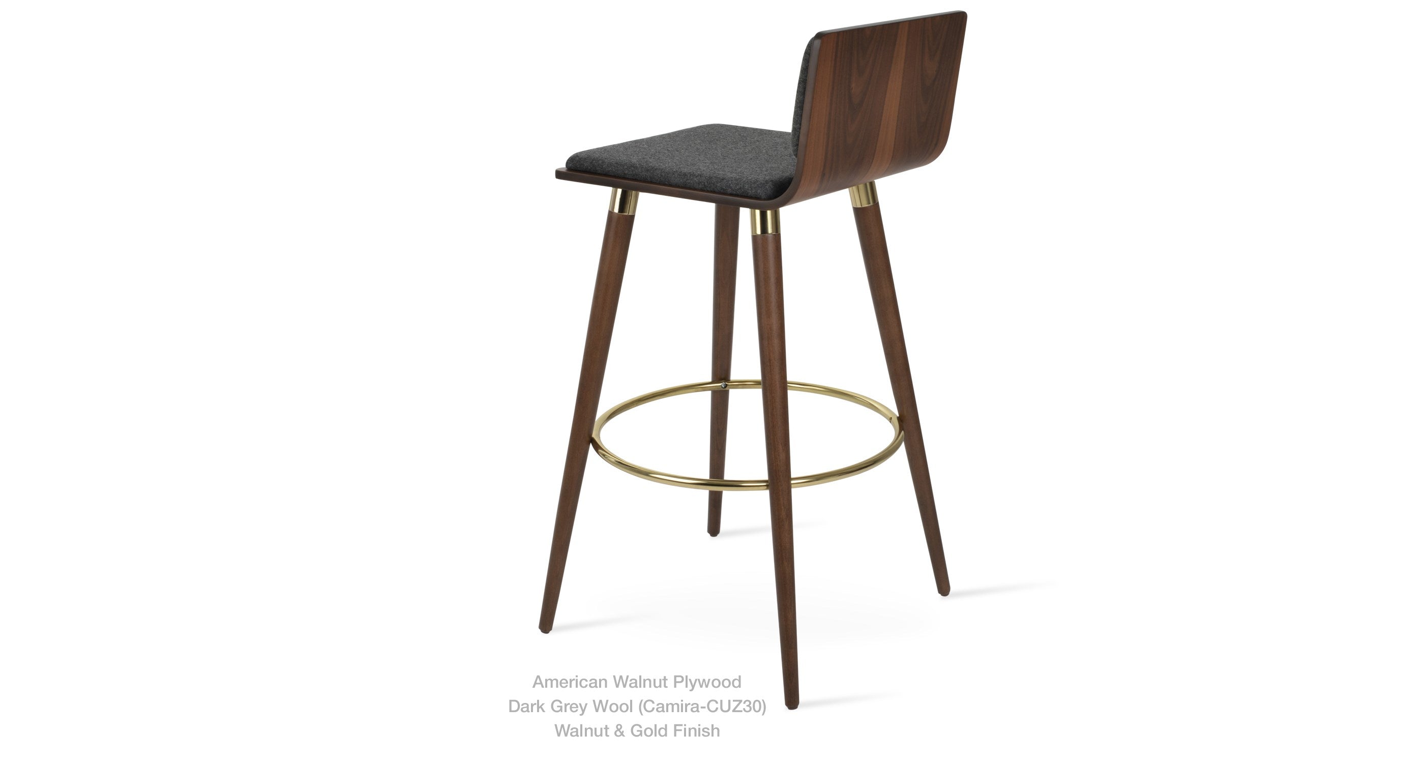 Corona DR Wood Stools - available in various heights | Image 3 | InSTYLE Home & Rugs