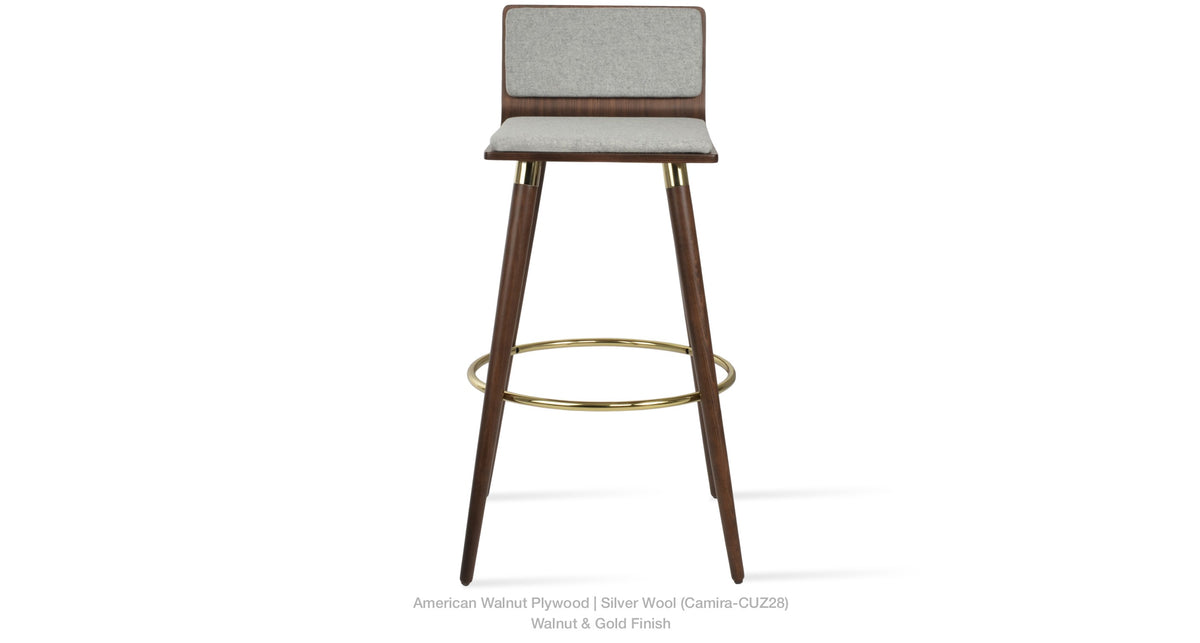 Corona DR Wood Stools - available in various heights | Image 4 | InSTYLE Home & Rugs