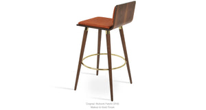 Corona DR Wood Stools - available in various heights | Image 7 | InSTYLE Home & Rugs