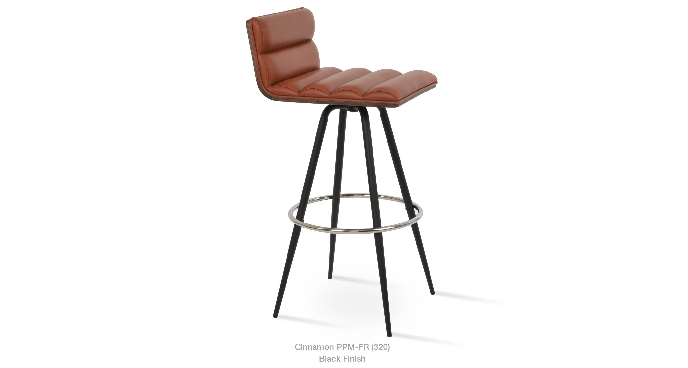Corona Max Swivel Comfort Stools - compact and stylish design | Image 2 | InSTYLE Home & Rugs