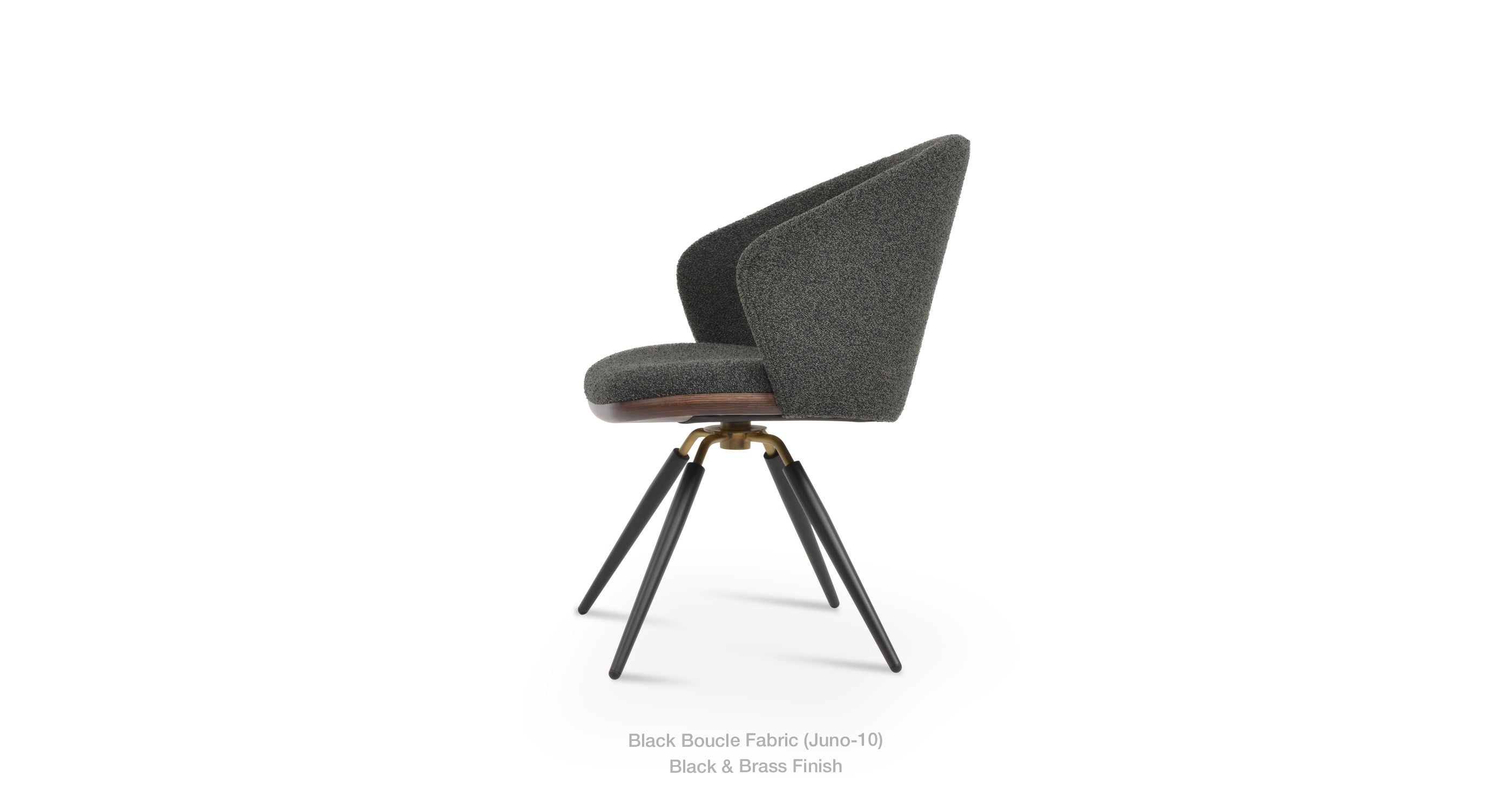 Athena Carrot Swivel Chair - variety of styles from classic to contemporary | Image 5 | InSTYLE Home & Rugs