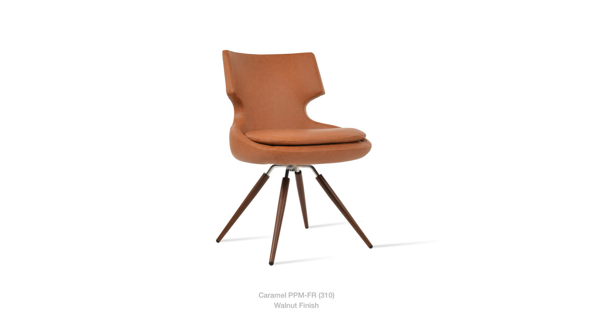 Patara Carrot Swivel Chair - durable construction for long-lasting use | Image 17 | InSTYLE Home & Rugs