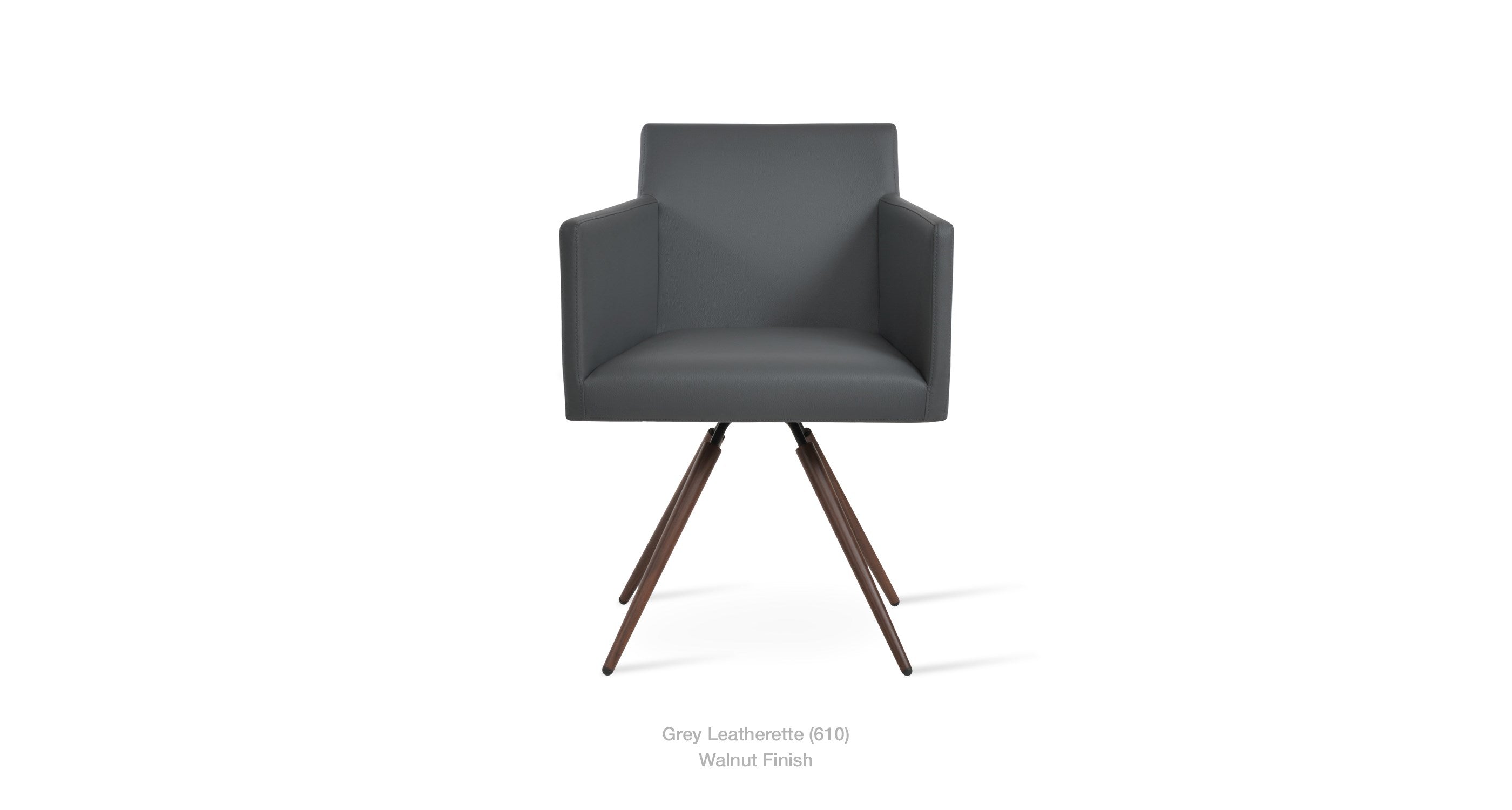 Harput Carrot Swivel Chair - comfortable seating for dining and office spaces | Image 8 | InSTYLE Home & Rugs