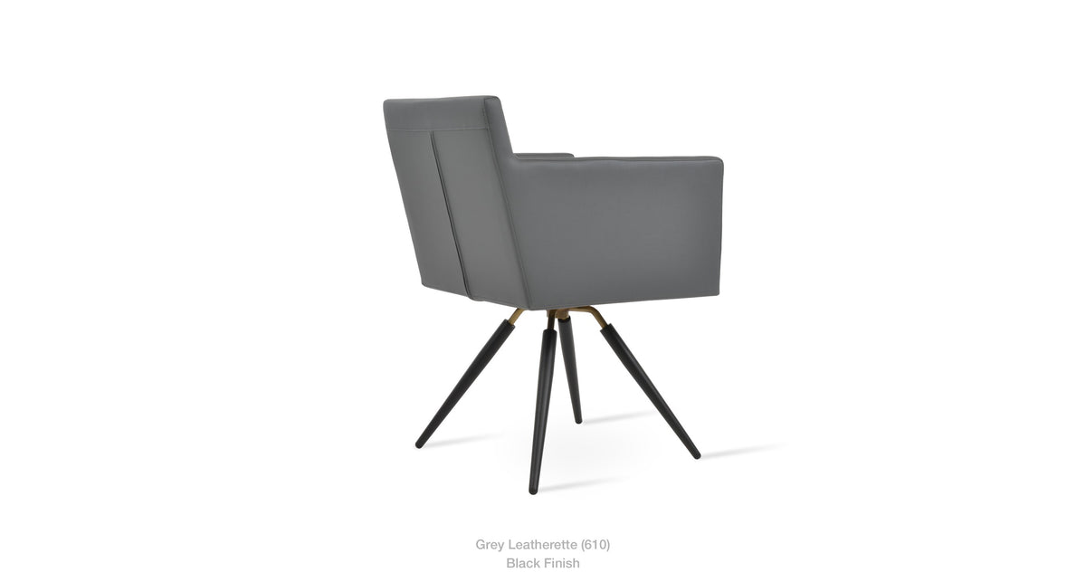 Harput Carrot Swivel Chair - variety of styles from classic to contemporary | Image 11 | InSTYLE Home & Rugs