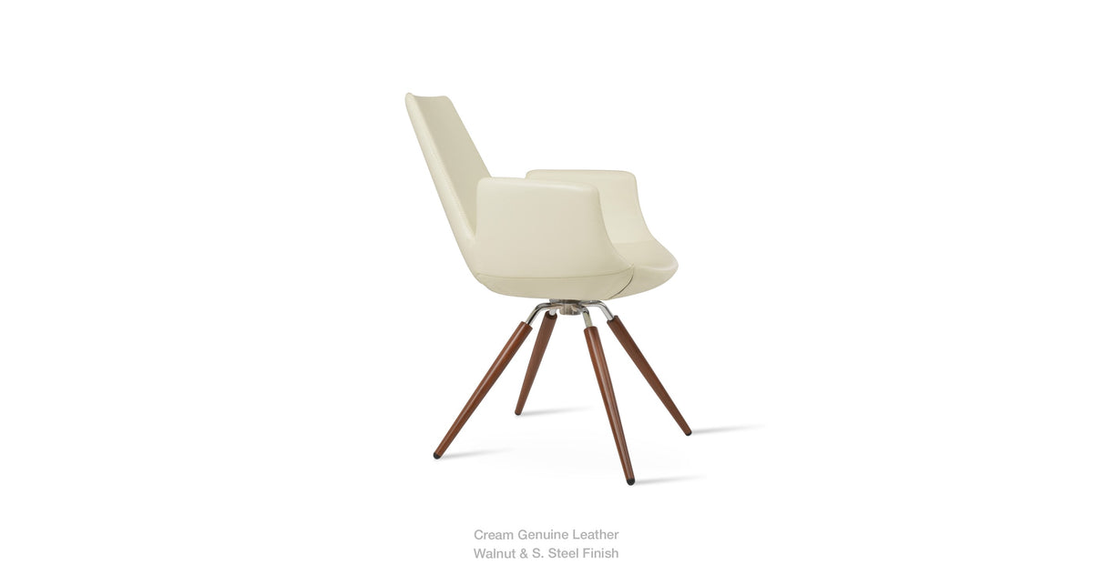 Eiffel Arm Carrot Swivel Chair - variety of styles from classic to contemporary | Image 16 | InSTYLE Home & Rugs