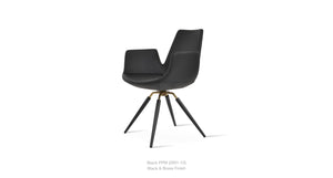 Eiffel Arm Carrot Swivel Chair - variety of styles from classic to contemporary | Image 18 | InSTYLE Home & Rugs