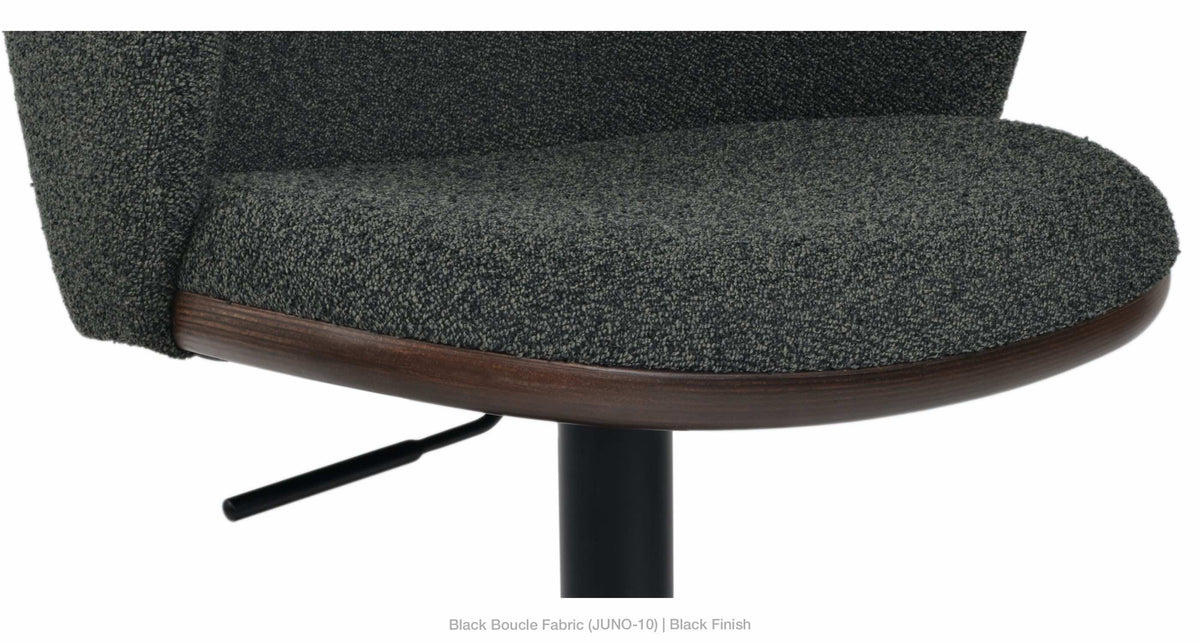 Athena Piston Stool - compact and stylish design | Image 4 | InSTYLE Home & Rugs