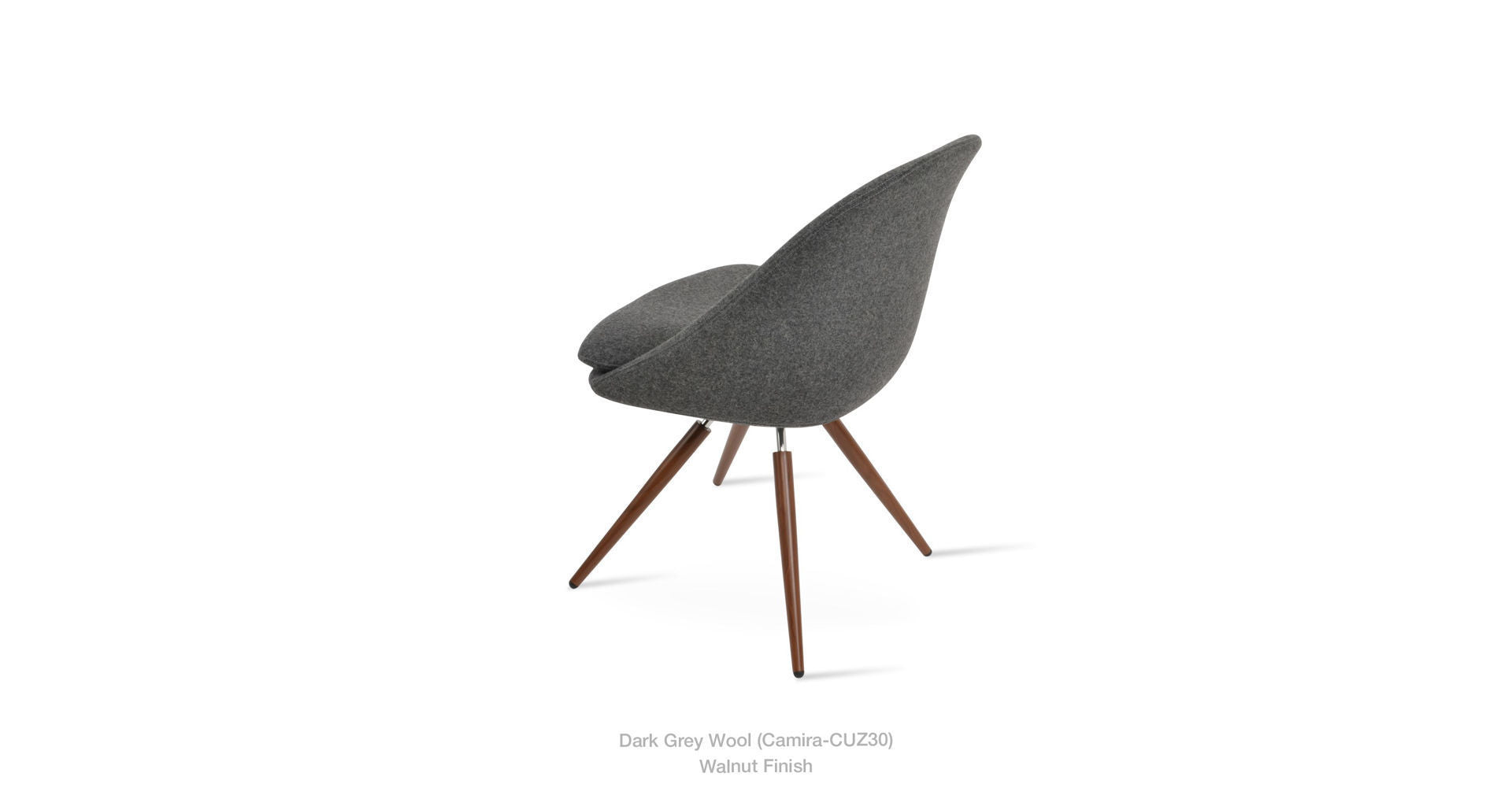 Avanos Carrot Swivel Chair - comfortable seating for dining and office spaces | Image 3 | InSTYLE Home & Rugs