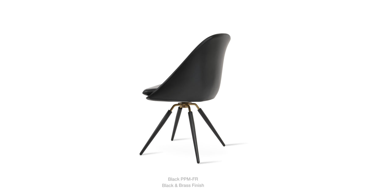 Avanos Carrot Swivel Chair - comfortable seating for dining and office spaces | Image 9 | InSTYLE Home & Rugs