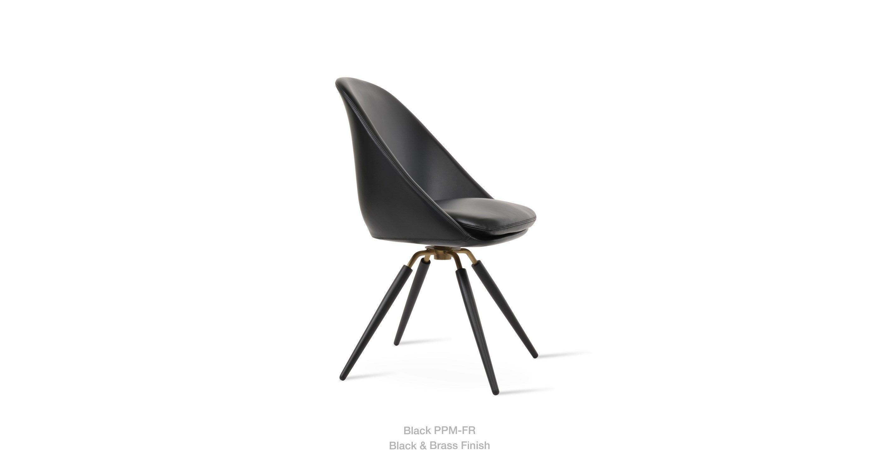 Avanos Carrot Swivel Chair - comfortable seating for dining and office spaces | Image 10 | InSTYLE Home & Rugs