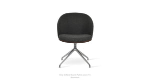 Athena Spider Swivel Chair - comfortable seating for dining and office spaces | Image 14 | InSTYLE Home & Rugs