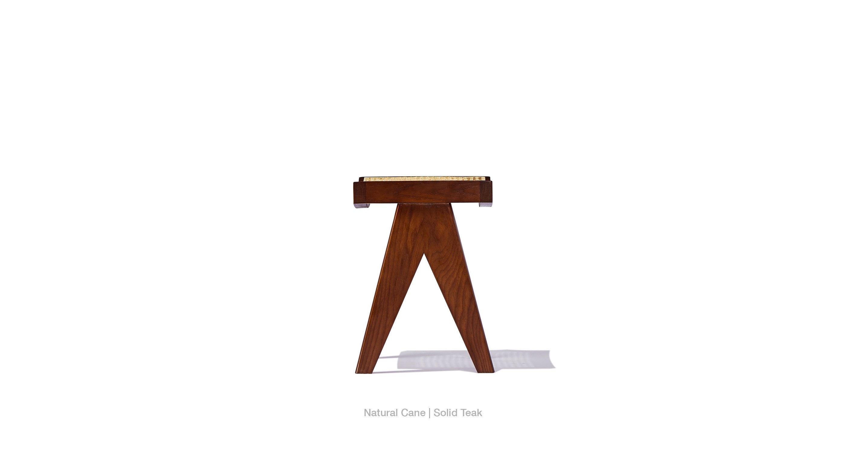 Pierre J Teak Stool - compact and stylish design | Image 3 | InSTYLE Home & Rugs