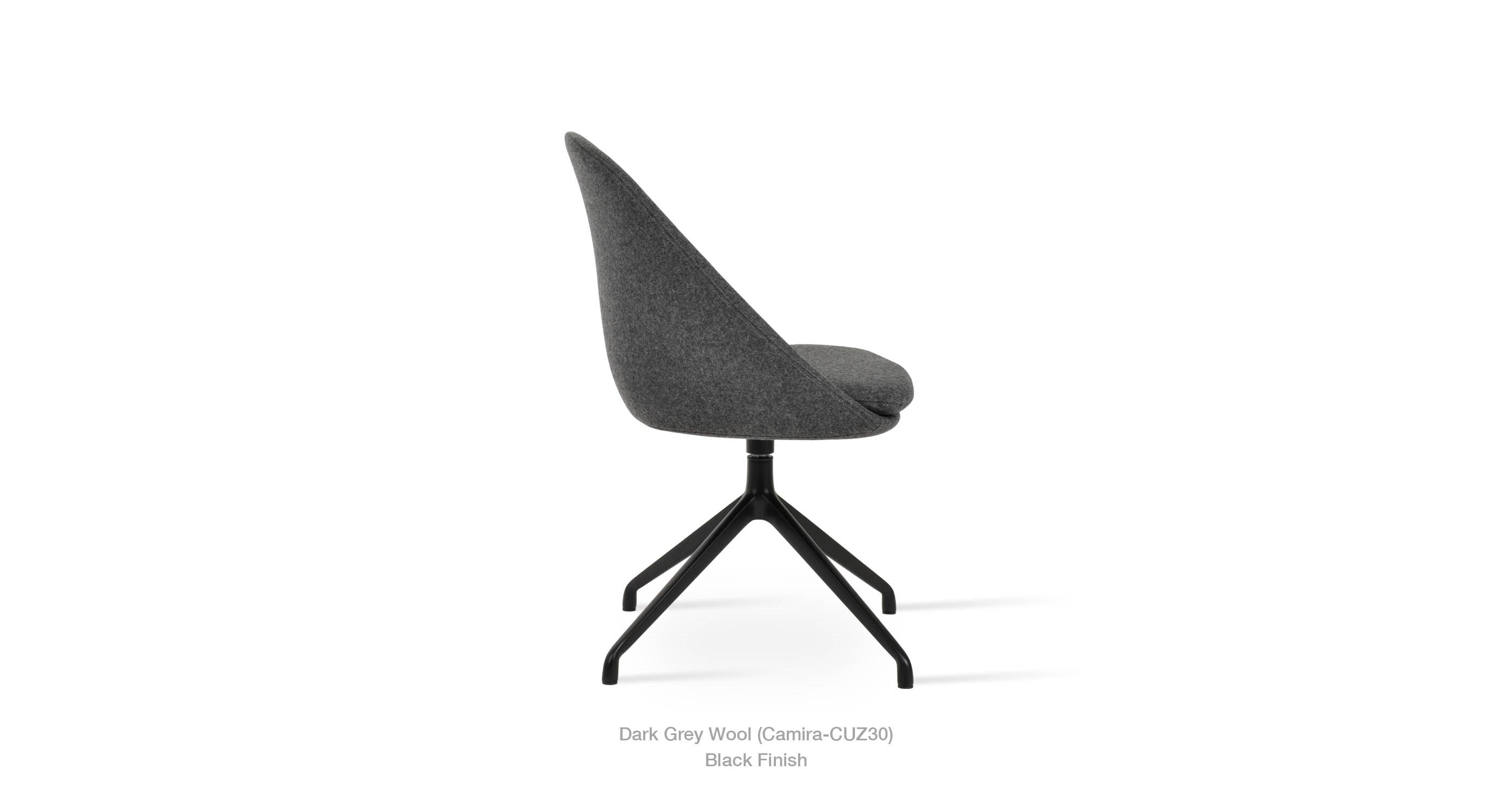 Avanos Spider Swivel Chair - comfortable seating for dining and office spaces | Image 29 | InSTYLE Home & Rugs