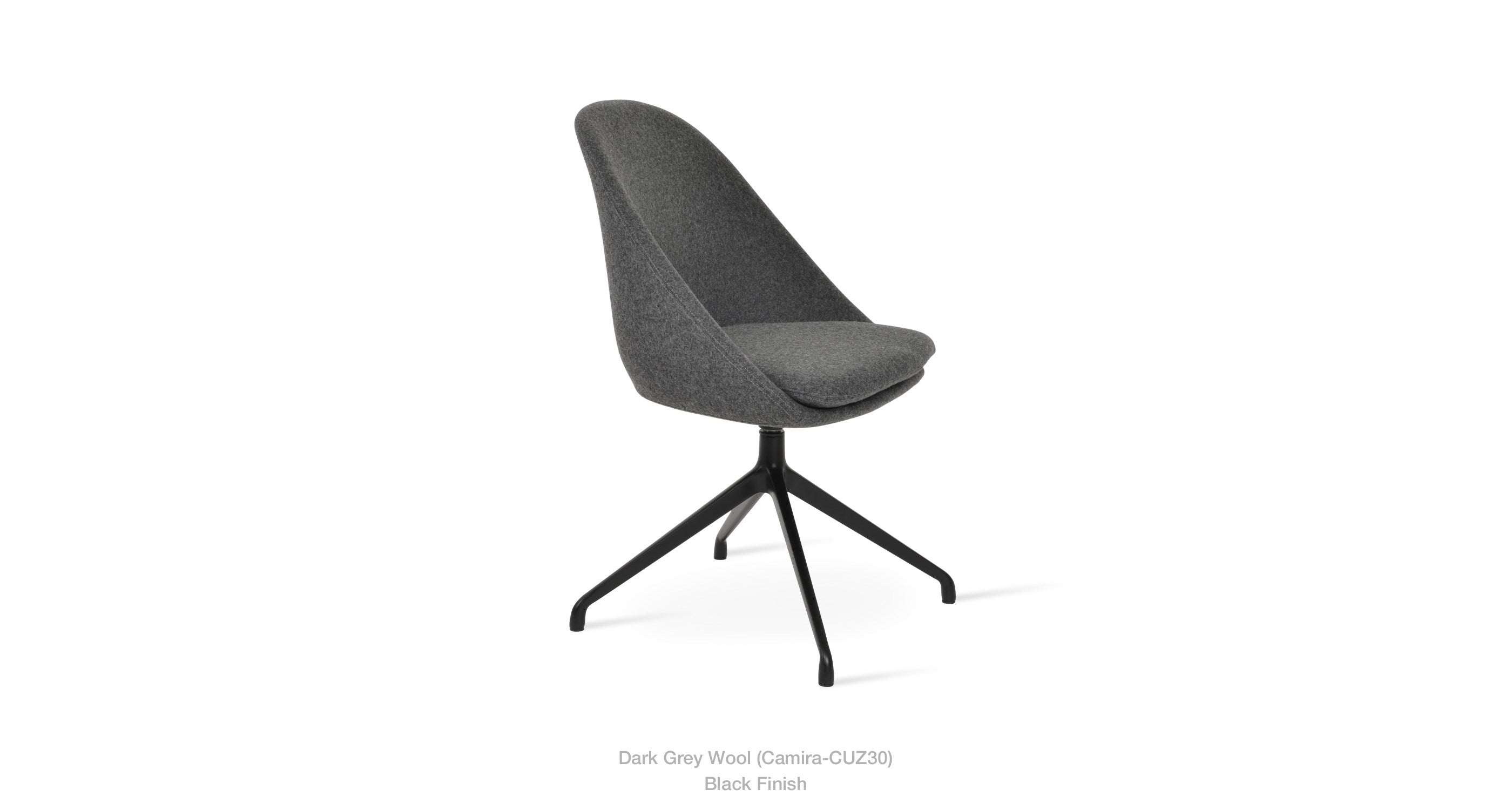 Avanos Spider Swivel Chair - comfortable seating for dining and office spaces | Image 33 | InSTYLE Home & Rugs