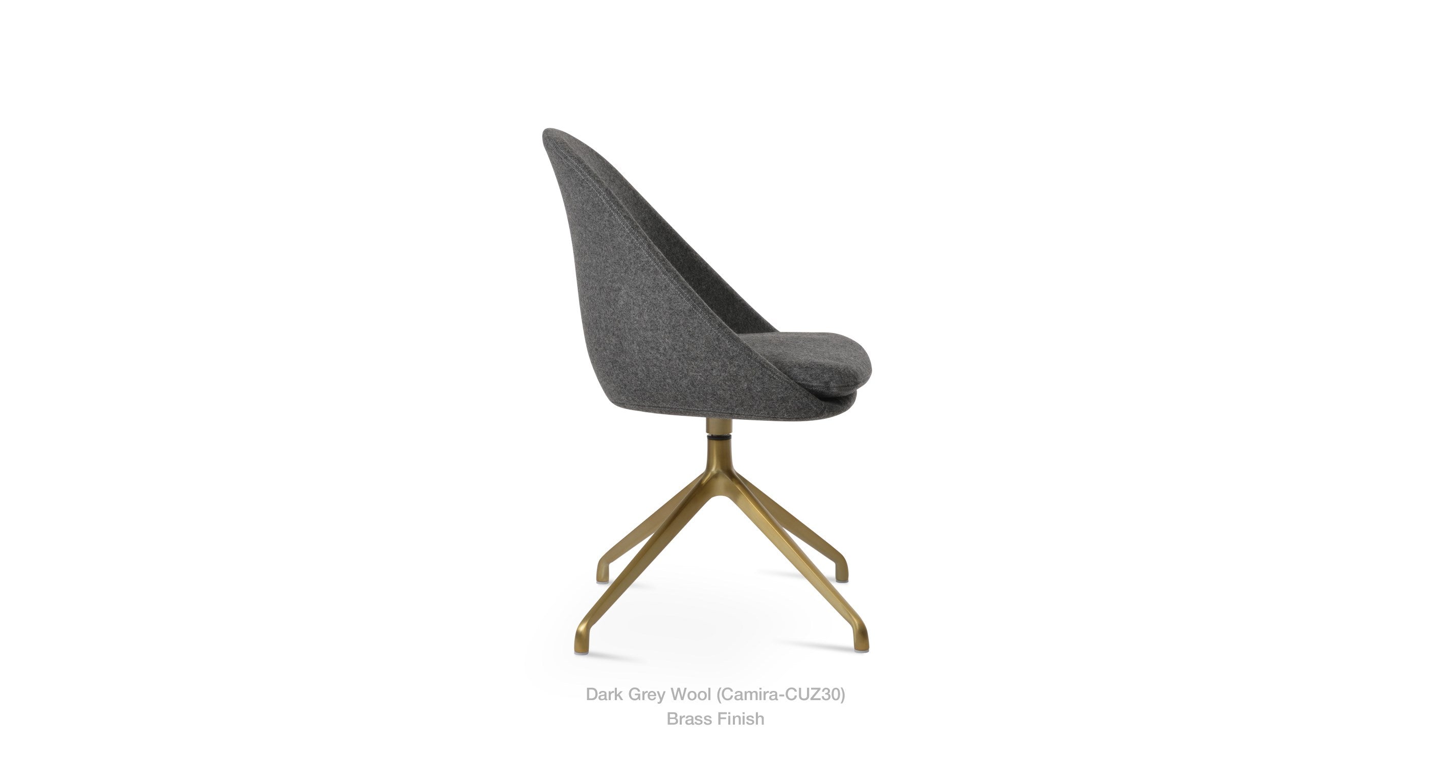 Avanos Spider Swivel Chair - comfortable seating for dining and office spaces | Image 35 | InSTYLE Home & Rugs