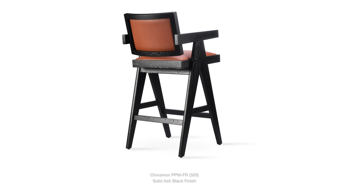 Pierre J Full UPH Stools - compact and stylish design | Image 3 | InSTYLE Home & Rugs