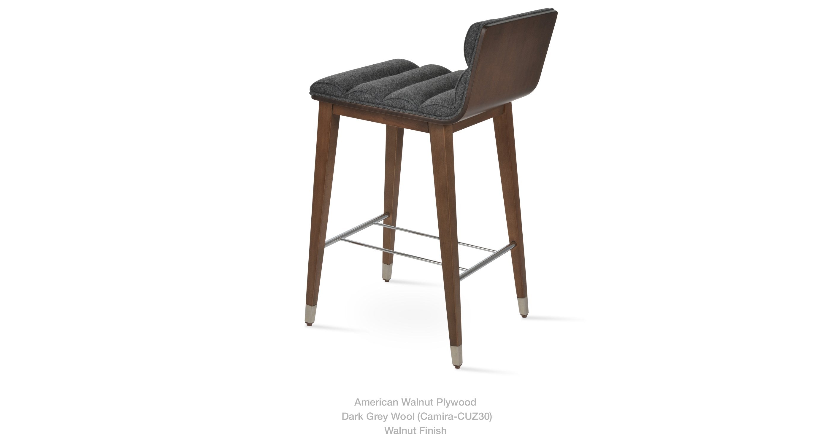 Corona Wood Comfort Stools - perfect for small spaces | Image 3 | InSTYLE Home & Rugs