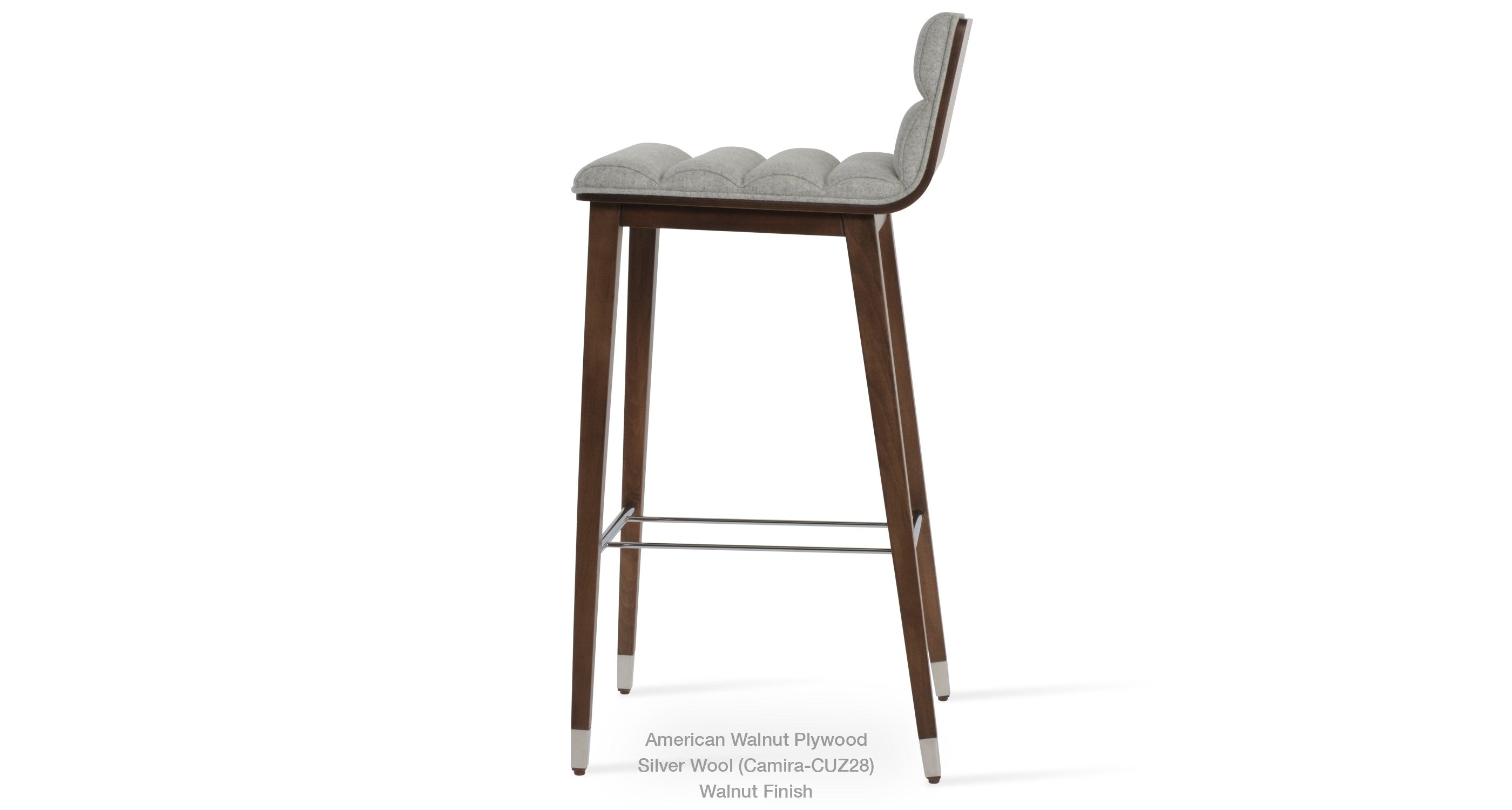 Corona Wood Comfort Stools - perfect for small spaces | Image 4 | InSTYLE Home & Rugs