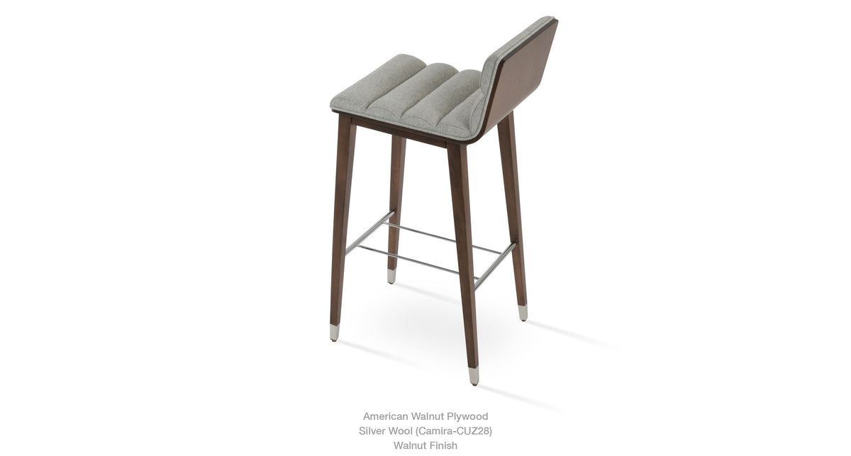 Corona Wood Comfort Stools - perfect for small spaces | Image 5 | InSTYLE Home & Rugs