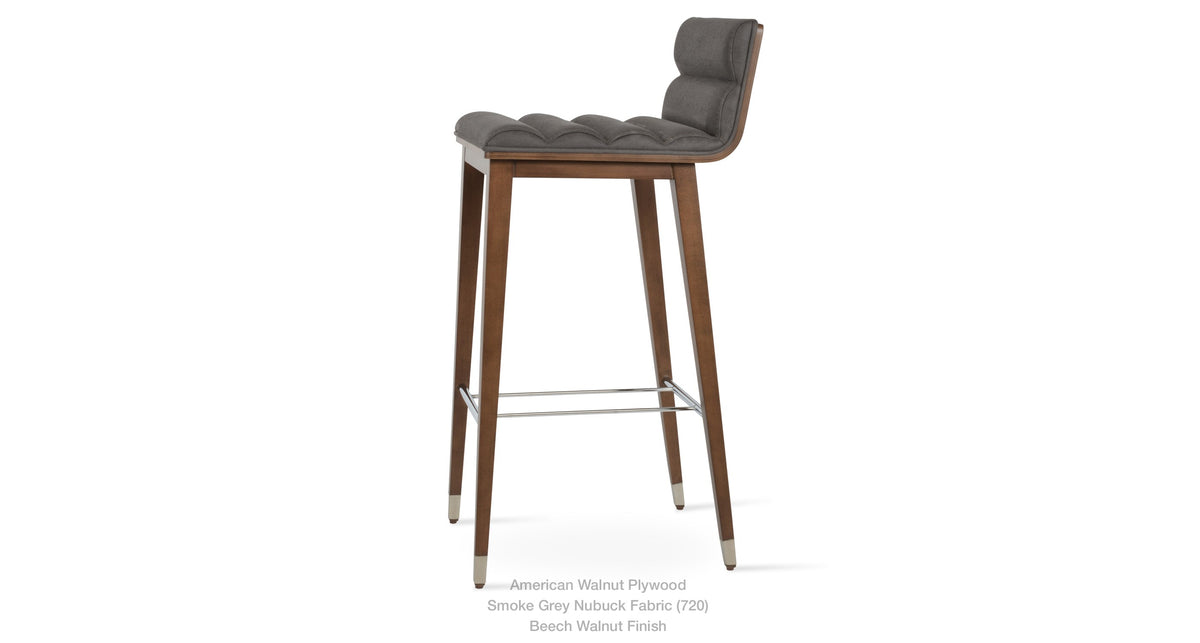 Corona Wood Comfort Stools - perfect for small spaces | Image 9 | InSTYLE Home & Rugs