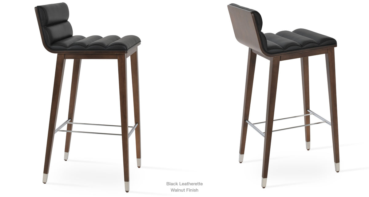 Corona Wood Comfort Stools - perfect for small spaces | Image 12 | InSTYLE Home & Rugs