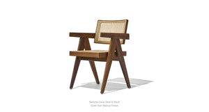 Pierre J Armchair Full Wicker - modern accent armchair for stylish interiors | Image 1 | InSTYLE Home & Rugs