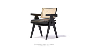 Pierre J Armchair Full Wicker - modern accent armchair for stylish interiors | Image 13 | InSTYLE Home & Rugs