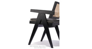 Pierre J Armchair Full Wicker - modern accent armchair for stylish interiors | Image 15 | InSTYLE Home & Rugs