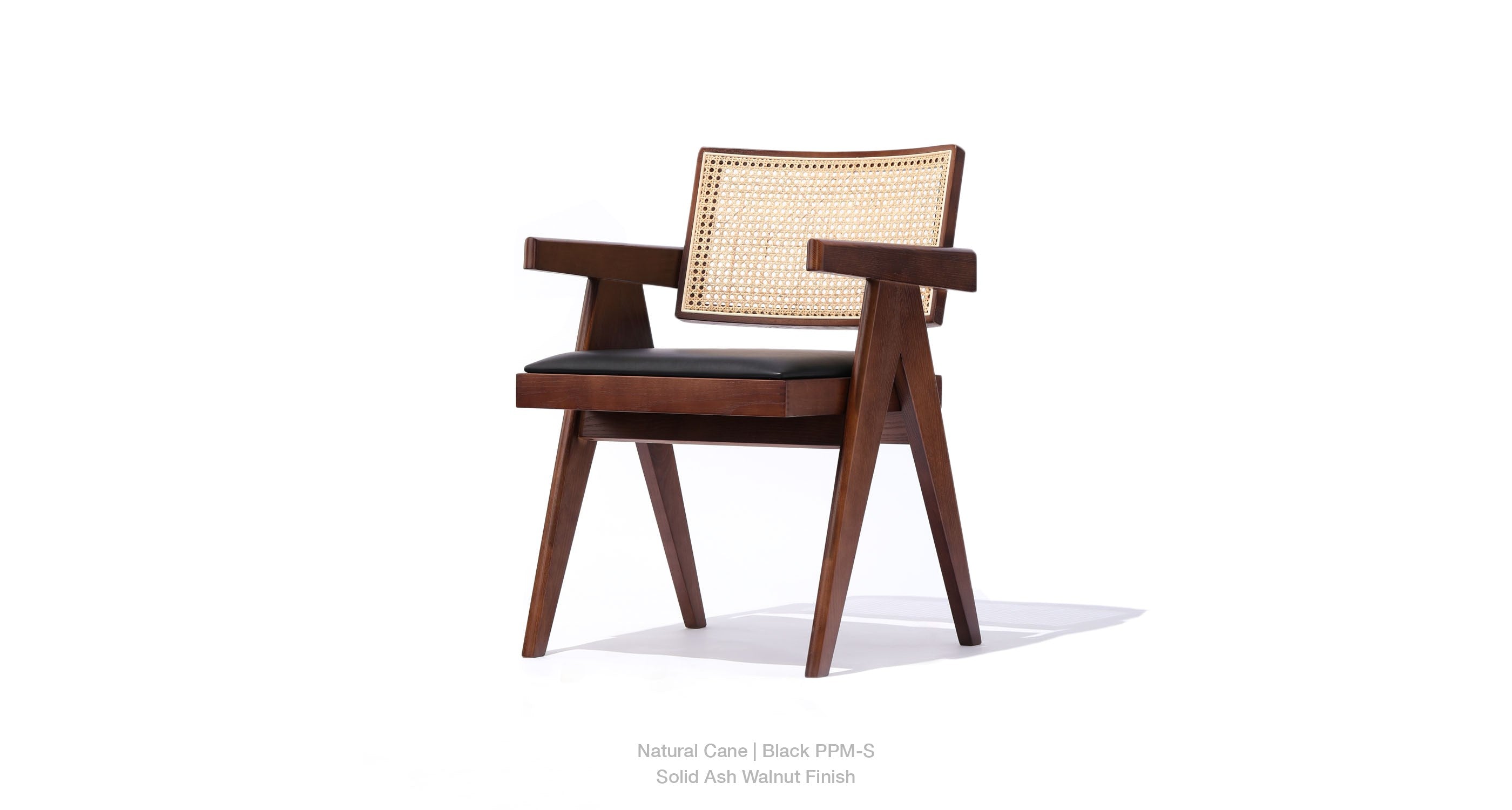 Pierre J Armchair Half Wicker - modern accent armchair for stylish interiors | Image 1 | InSTYLE Home & Rugs