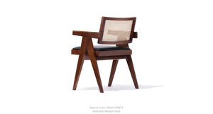 Pierre J Armchair Half Wicker - modern accent armchair for stylish interiors | Image 4 | InSTYLE Home & Rugs