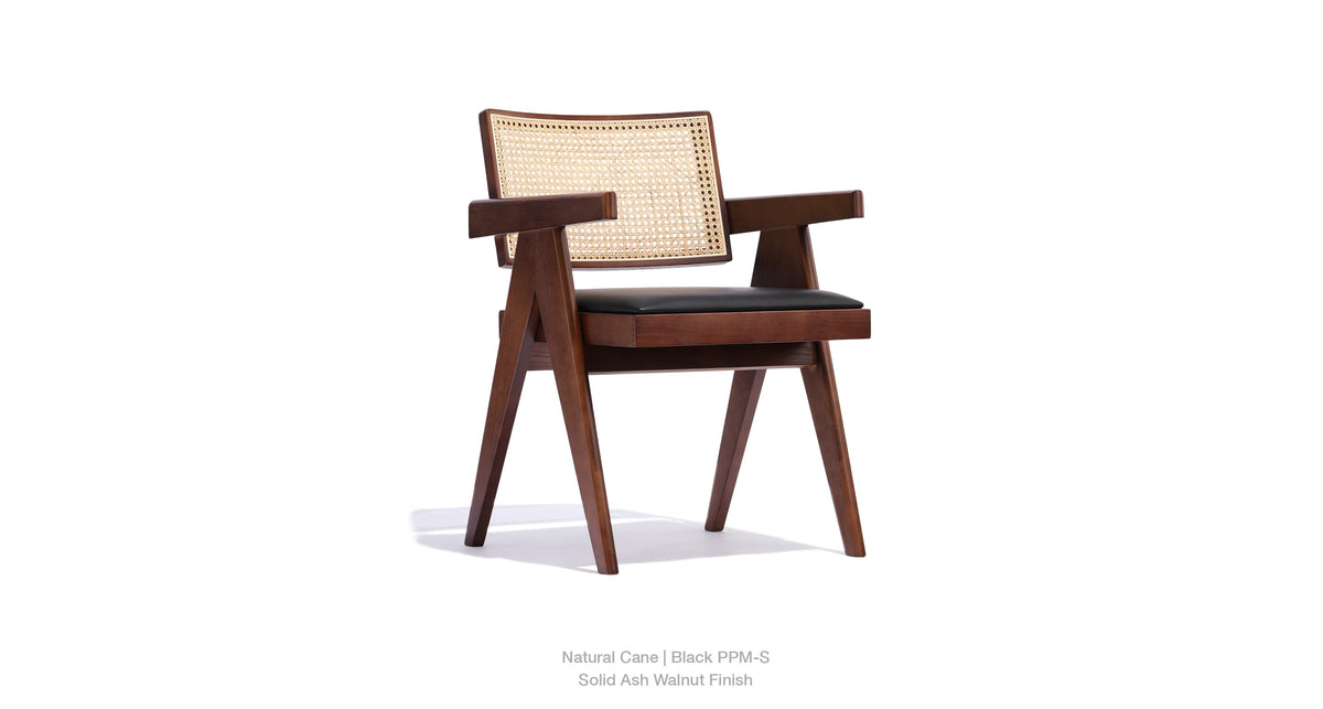 Pierre J Armchair Half Wicker - modern accent armchair for stylish interiors | Image 5 | InSTYLE Home & Rugs