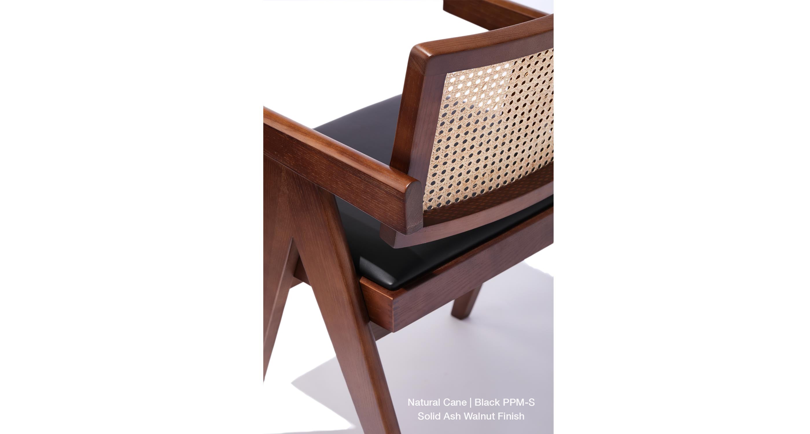 Pierre J Armchair Half Wicker - modern accent armchair for stylish interiors | Image 7 | InSTYLE Home & Rugs