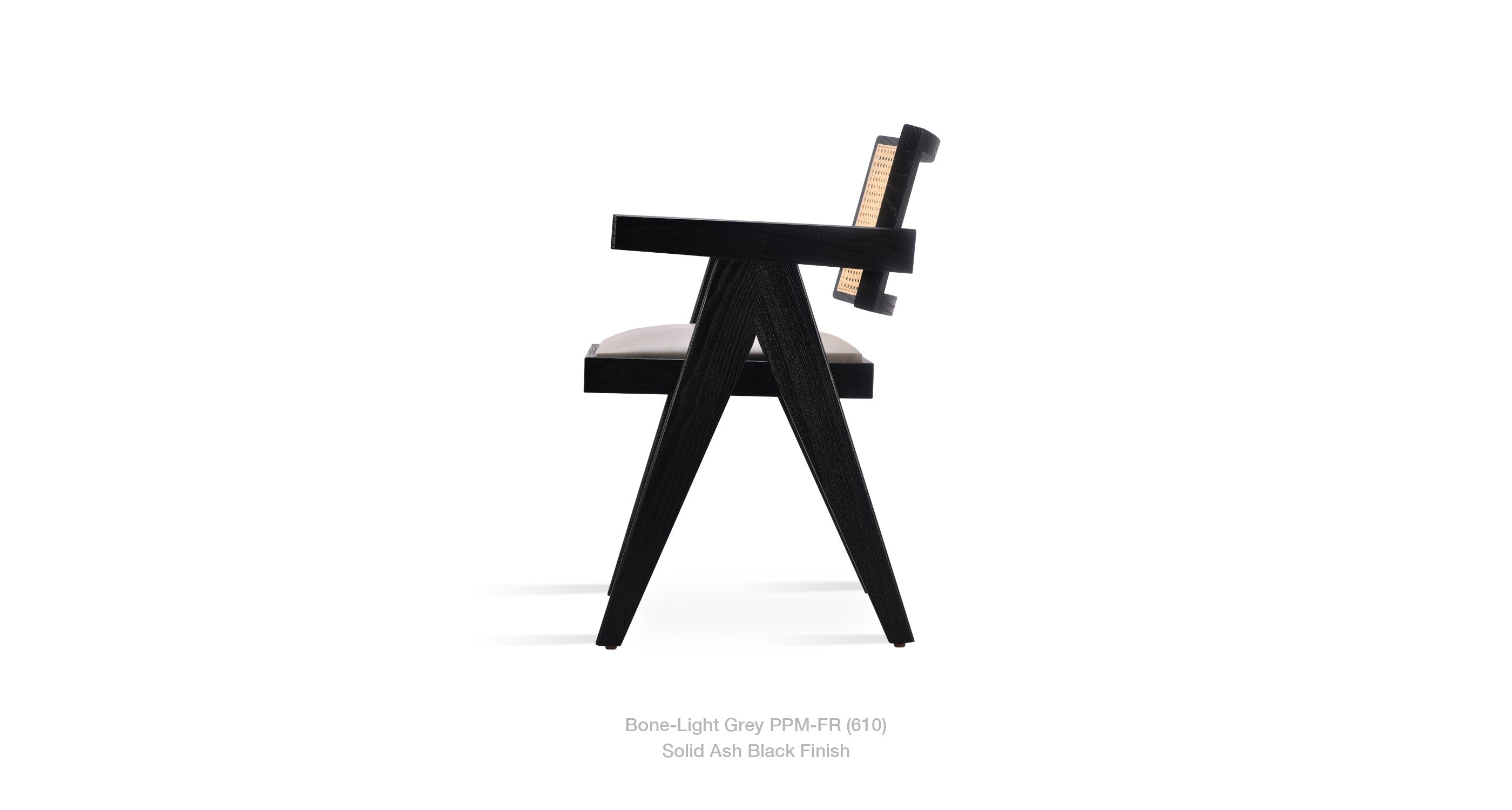 Pierre J Armchair Half Wicker - modern accent armchair for stylish interiors | Image 9 | InSTYLE Home & Rugs