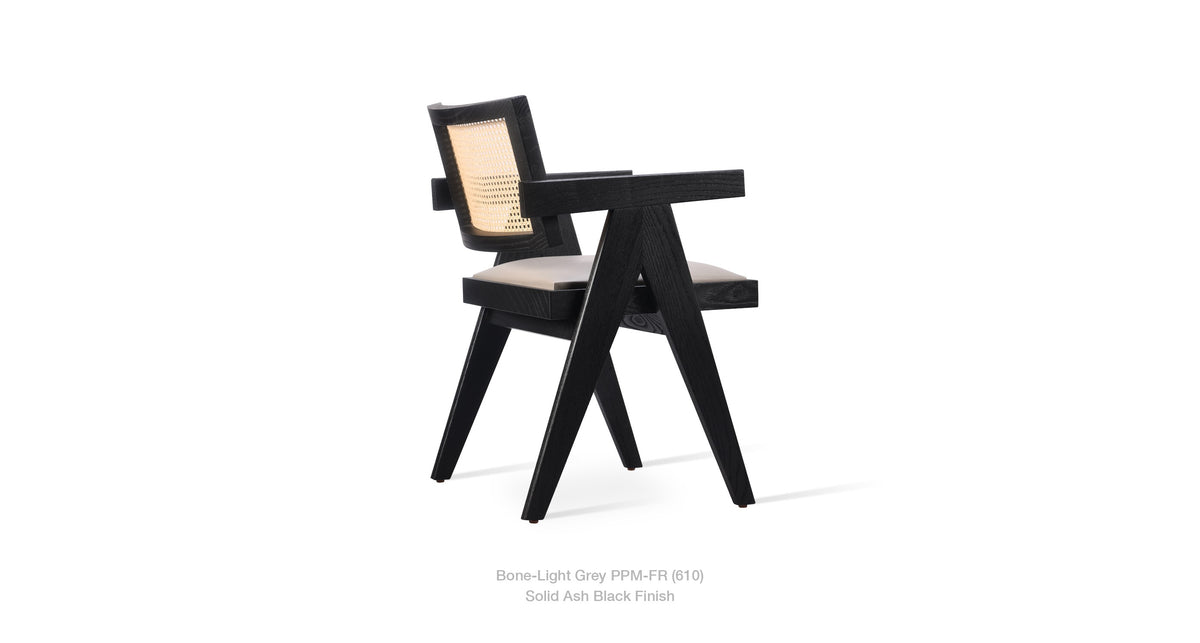 Pierre J Armchair Half Wicker - modern accent armchair for stylish interiors | Image 11 | InSTYLE Home & Rugs