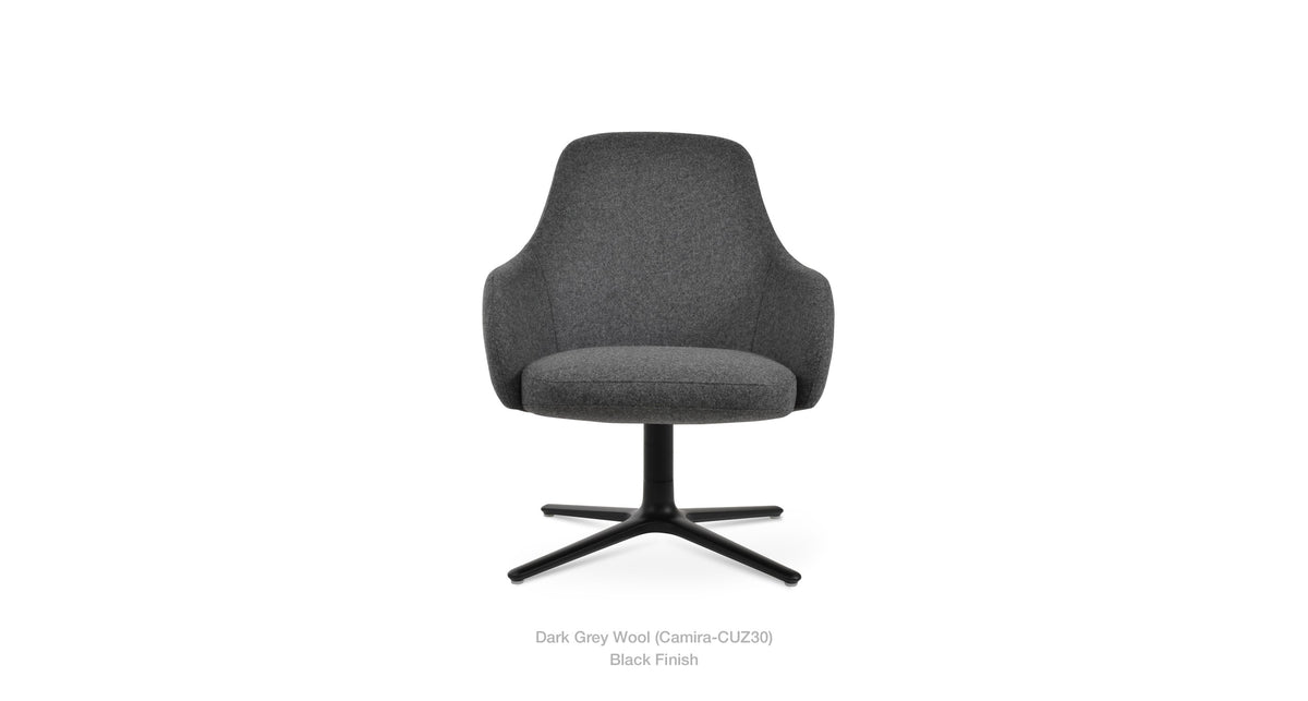 Gazel Arm Oval Swivel Lounge - | Image 4 | InSTYLE Home & Rugs