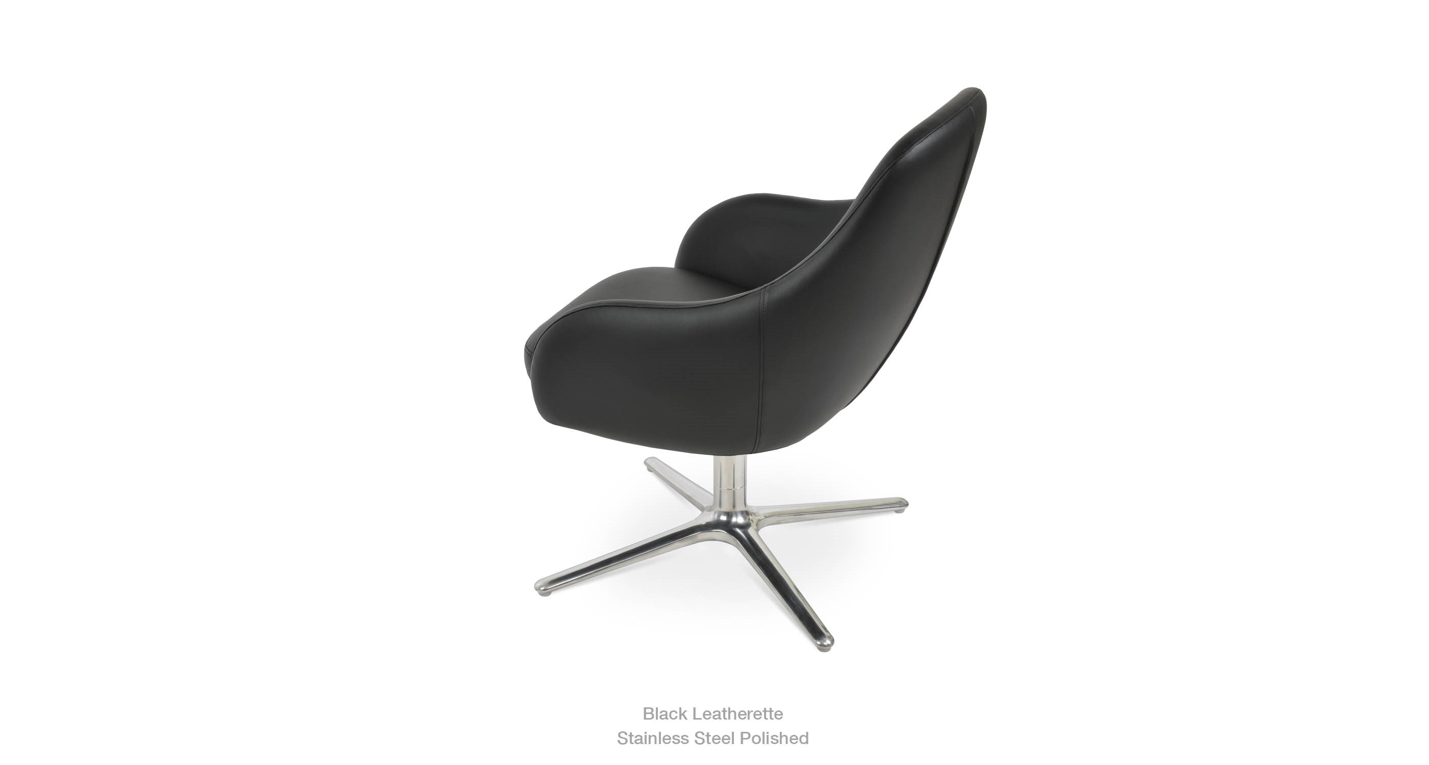 Gazel Arm Oval Swivel Lounge - | Image 6 | InSTYLE Home & Rugs
