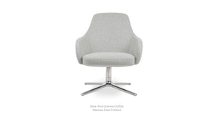 Gazel Arm Oval Swivel Lounge - | Image 7 | InSTYLE Home & Rugs