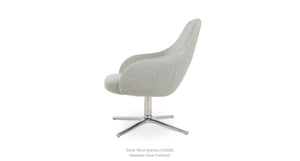 Gazel Arm Oval Swivel Lounge - | Image 8 | InSTYLE Home & Rugs