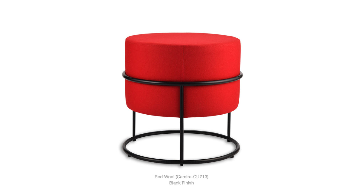 Colombo Stackable Pouf - modern pouf in vibrant colors for a pop of style | Image 13 | InSTYLE Home & Rugs