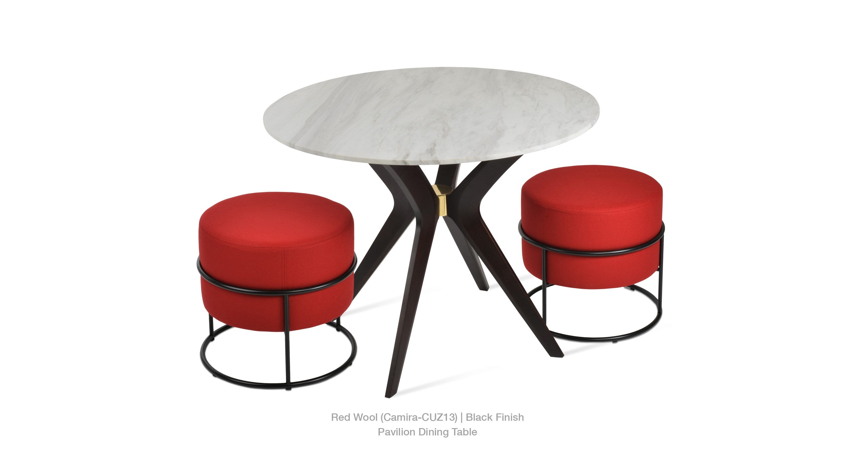 Colombo Stackable Pouf - modern pouf in vibrant colors for a pop of style | Image 17 | InSTYLE Home & Rugs