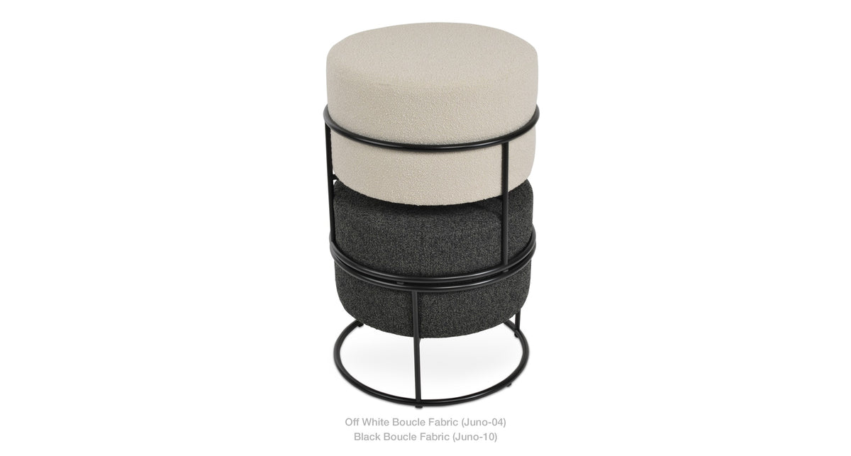 Colombo Stackable Pouf - modern pouf in vibrant colors for a pop of style | Image 21 | InSTYLE Home & Rugs