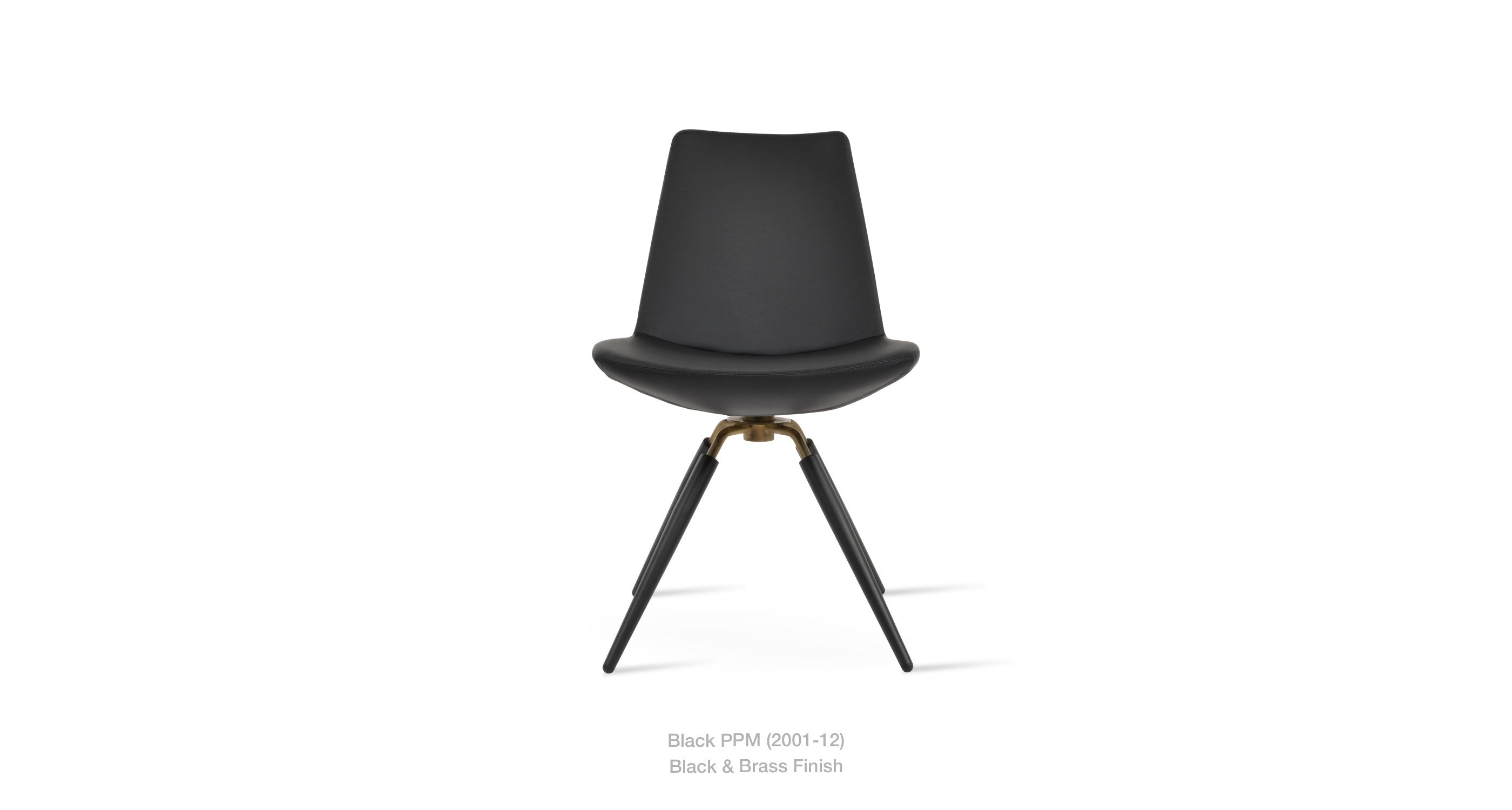 Eiffel Carrot Swivel Chair - comfortable seating for dining and office spaces | Image 8 | InSTYLE Home & Rugs